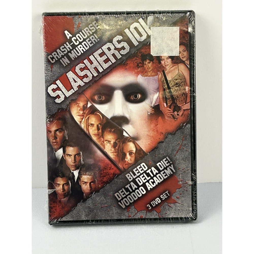 Slasher 101 3 DVD Set Horror Collection Full Moon Features New Sealed‎